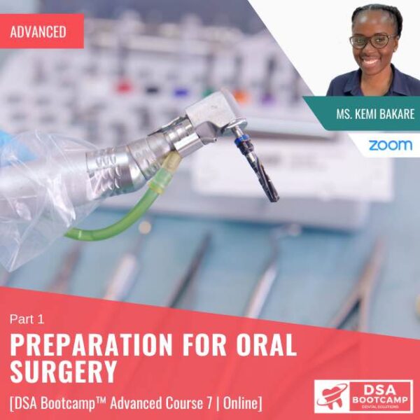 Preparation for Oral surgery 1